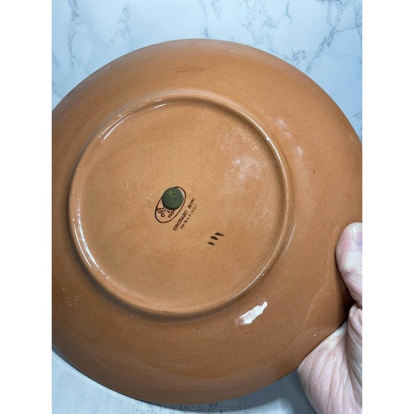 Vintage Mid Century Stangl Orchard Song 10" Tidbit Plate - Picture 6 of 9